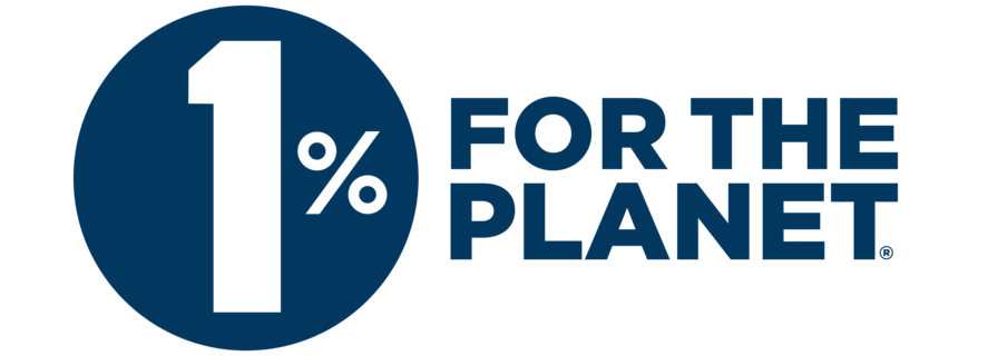 1 percent for the planet logo